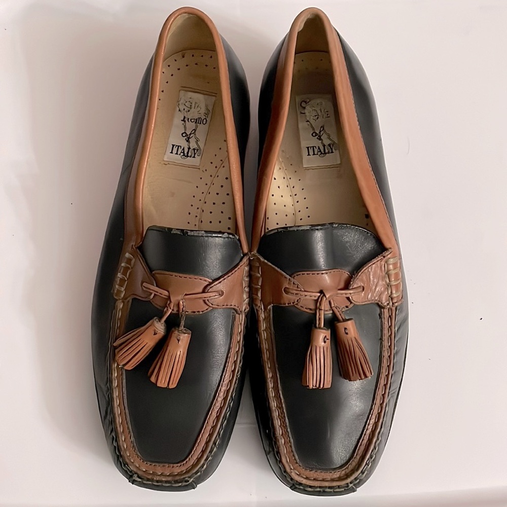 San Remo of Italy Leather Loafers